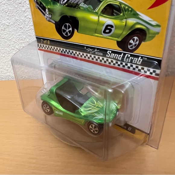 ⛔️Hot Wheels RLC Neo Classics Series 6 Lime Green SAND CRAB #7912/11000 - Picture 3 of 5